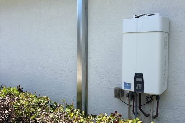 Mechanical room installation work
